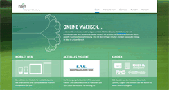 Desktop Screenshot of hain-on-line.de
